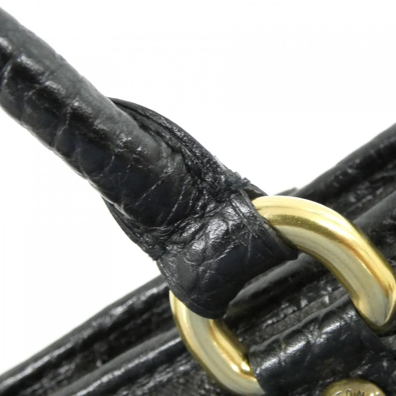LOUIS VUITTON M95351 Handbag Monogram 黑色 Monogram 中古品A - 縮圖 5