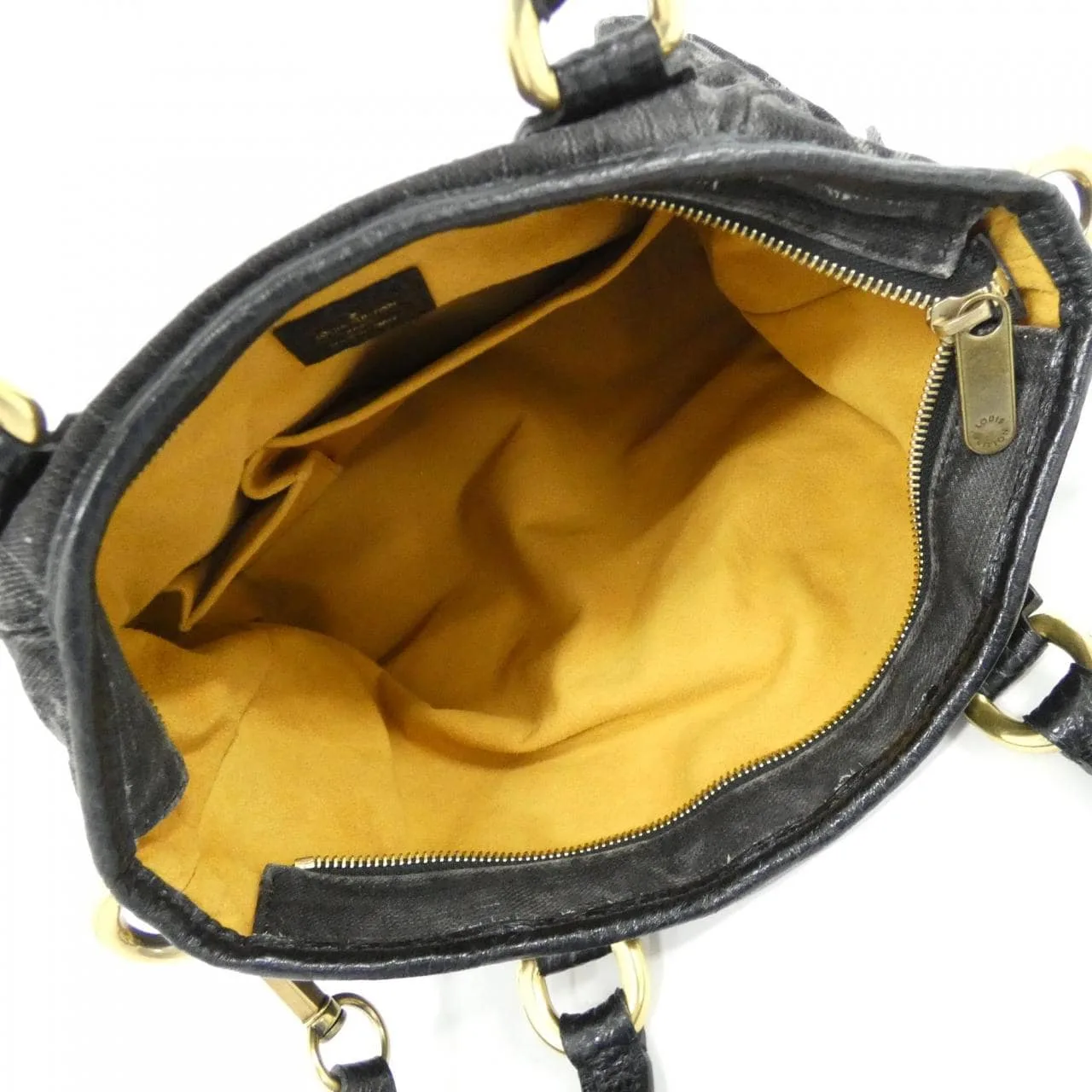 LOUIS VUITTON M95351 Handbag Monogram 黑色 Monogram 中古品A - 縮圖 6