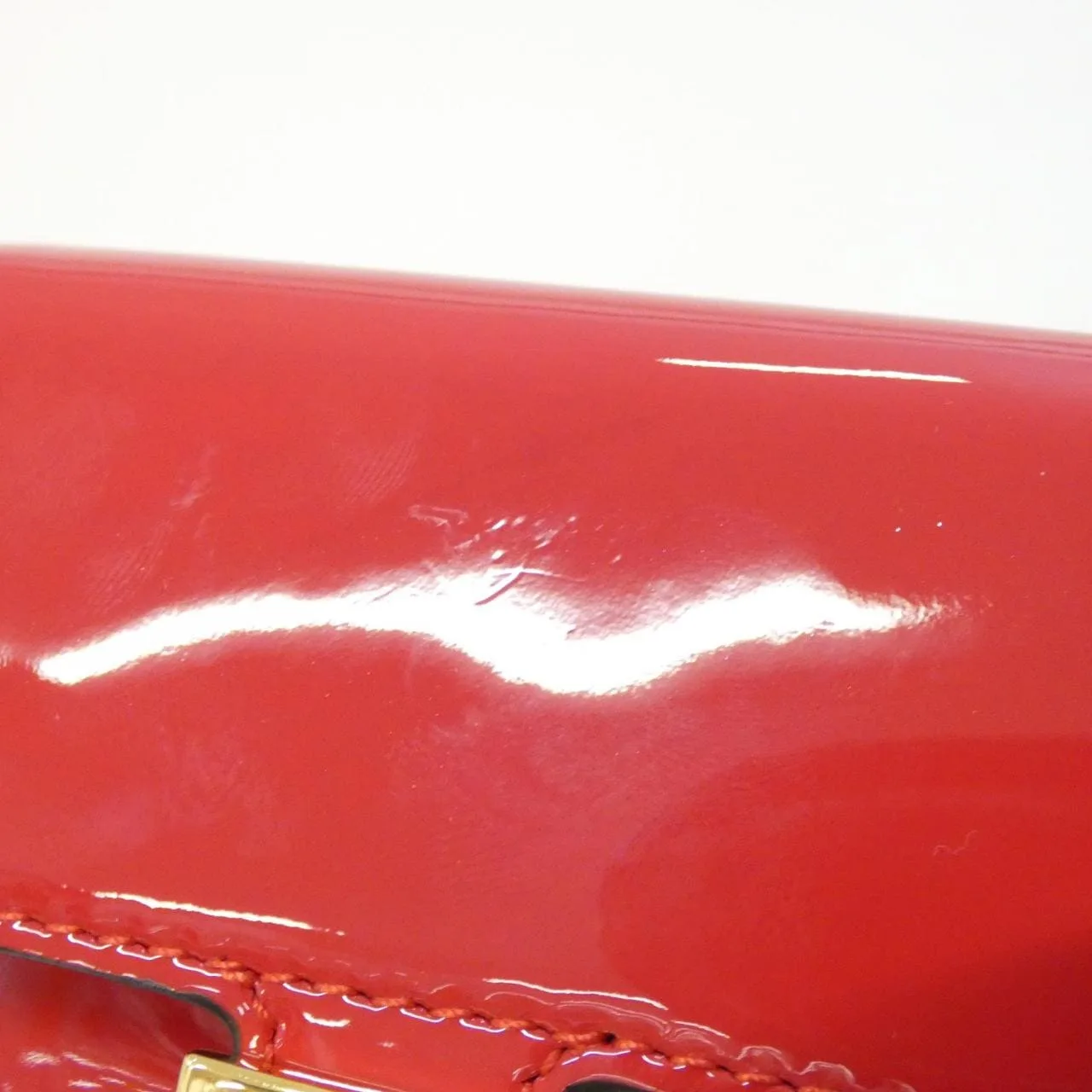 FENDI Baguette 7AR844 A5AU Key Case Patent Leather 4