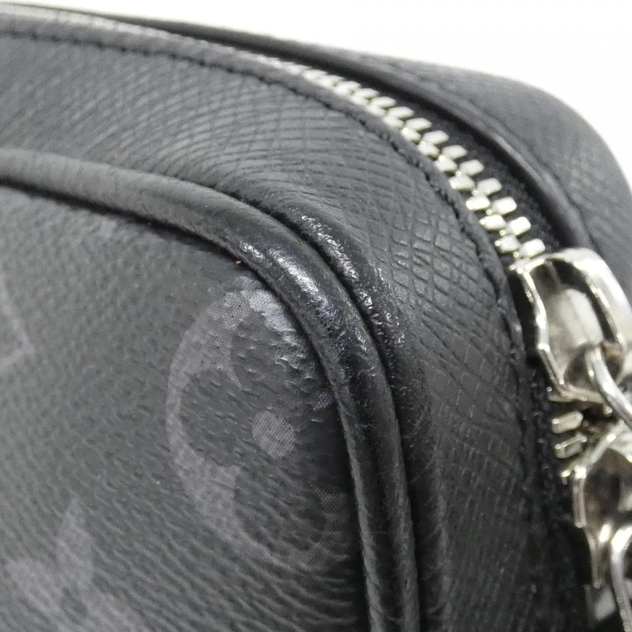 LOUIS VUITTON M30233 Shoulder Canvas 黑色 帆布 中古品A - 縮圖 5