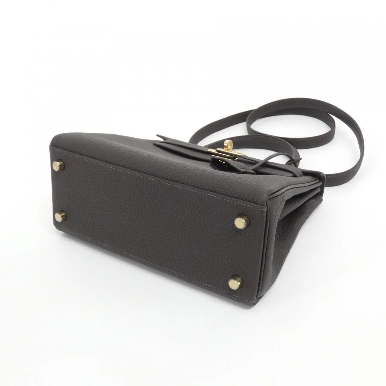 HERMES Kelly 044624CC Handbag Togo Togo Leather Unused - Thumbnail 3