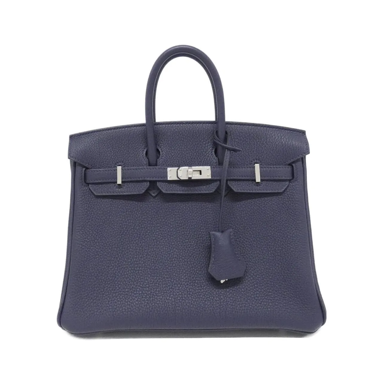 HERMES Birkin 041344CK Handbag Togo Blue