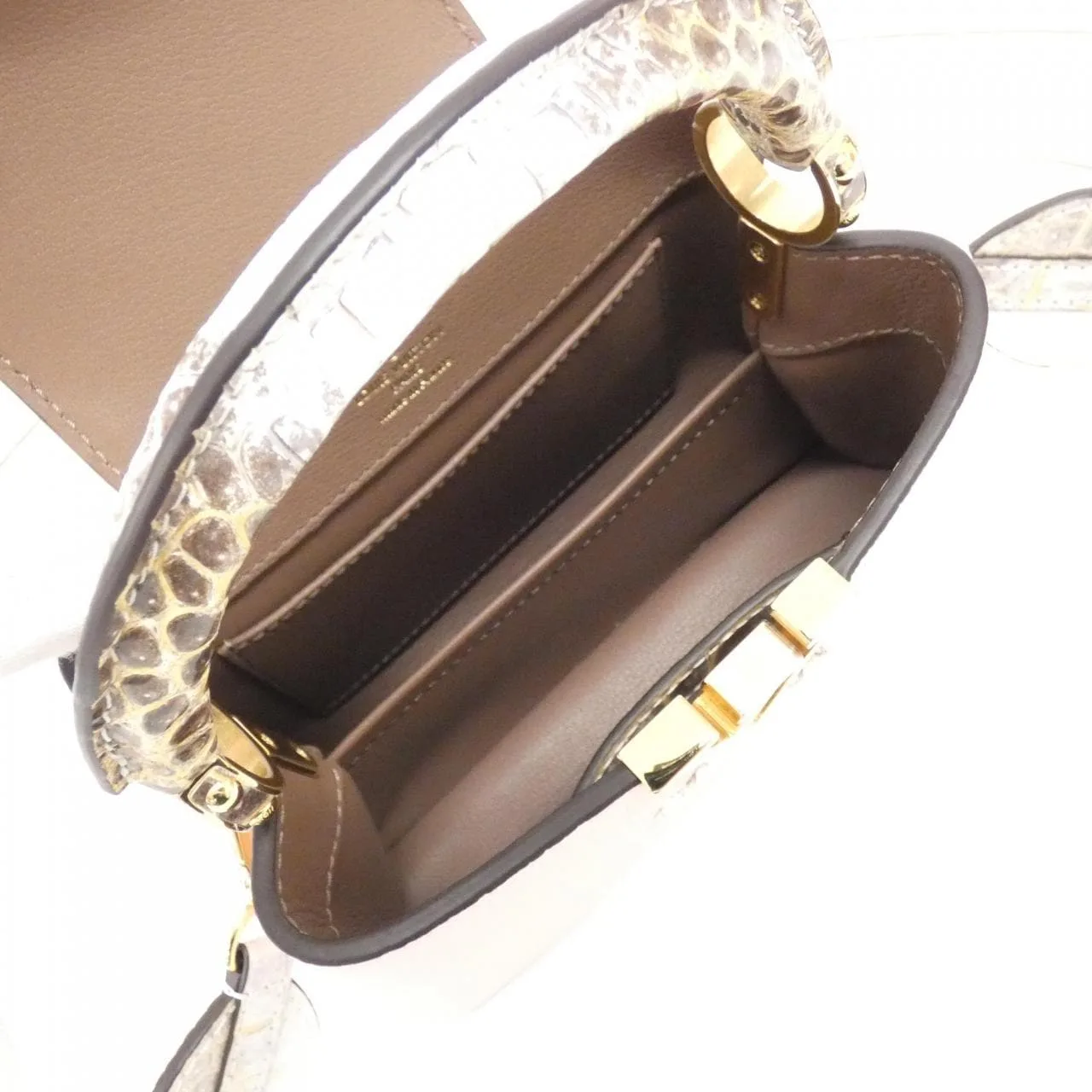 LOUIS VUITTON Capucines 手提包 皮革 5