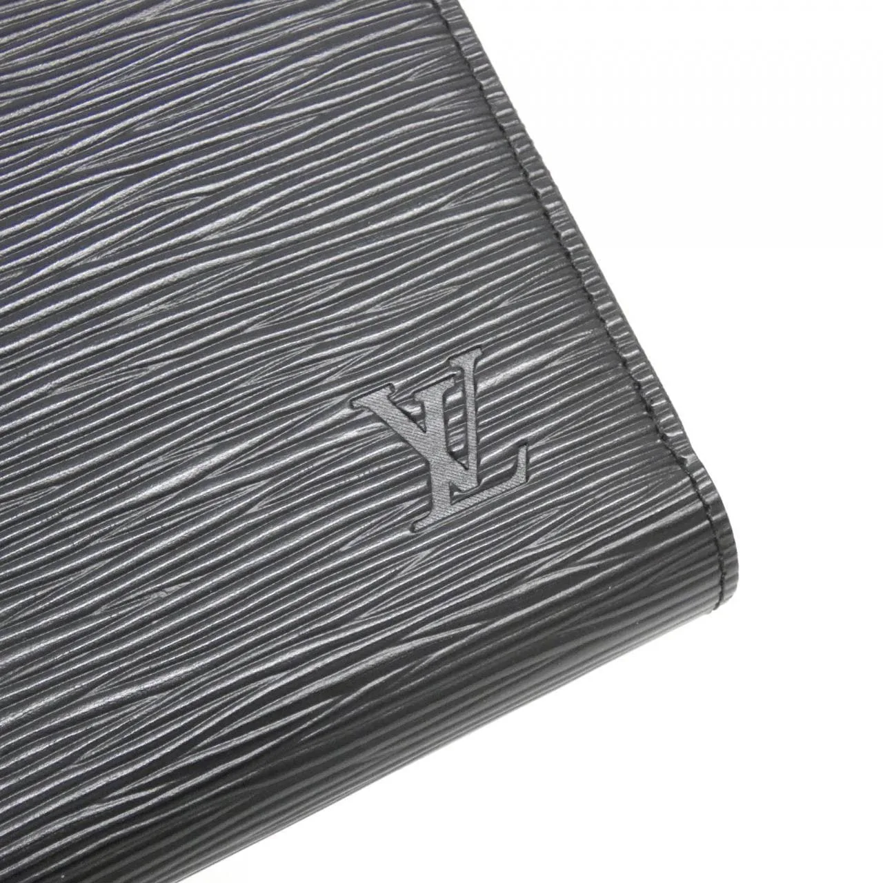 LOUIS VUITTON M61857 Wallet Epi 黑色 Epi 中古品A - 縮圖 4
