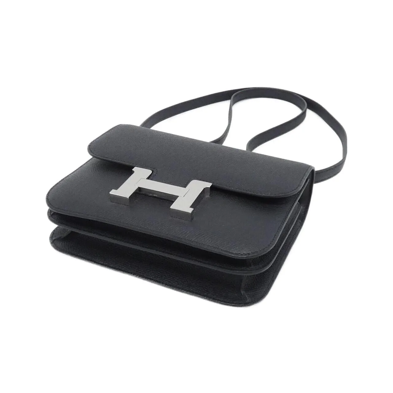 HERMES Constance 083905CK Shoulder Epsom 黑色 Epsom 皮 未使用品 - 縮圖 3
