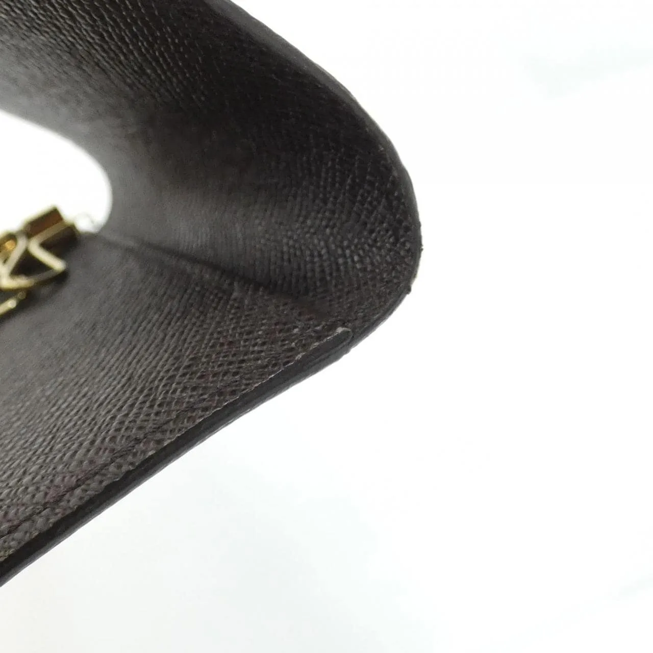 LOUIS VUITTON N62630 Key Case Damier 黑色 Damier 中古品A - 縮圖 5