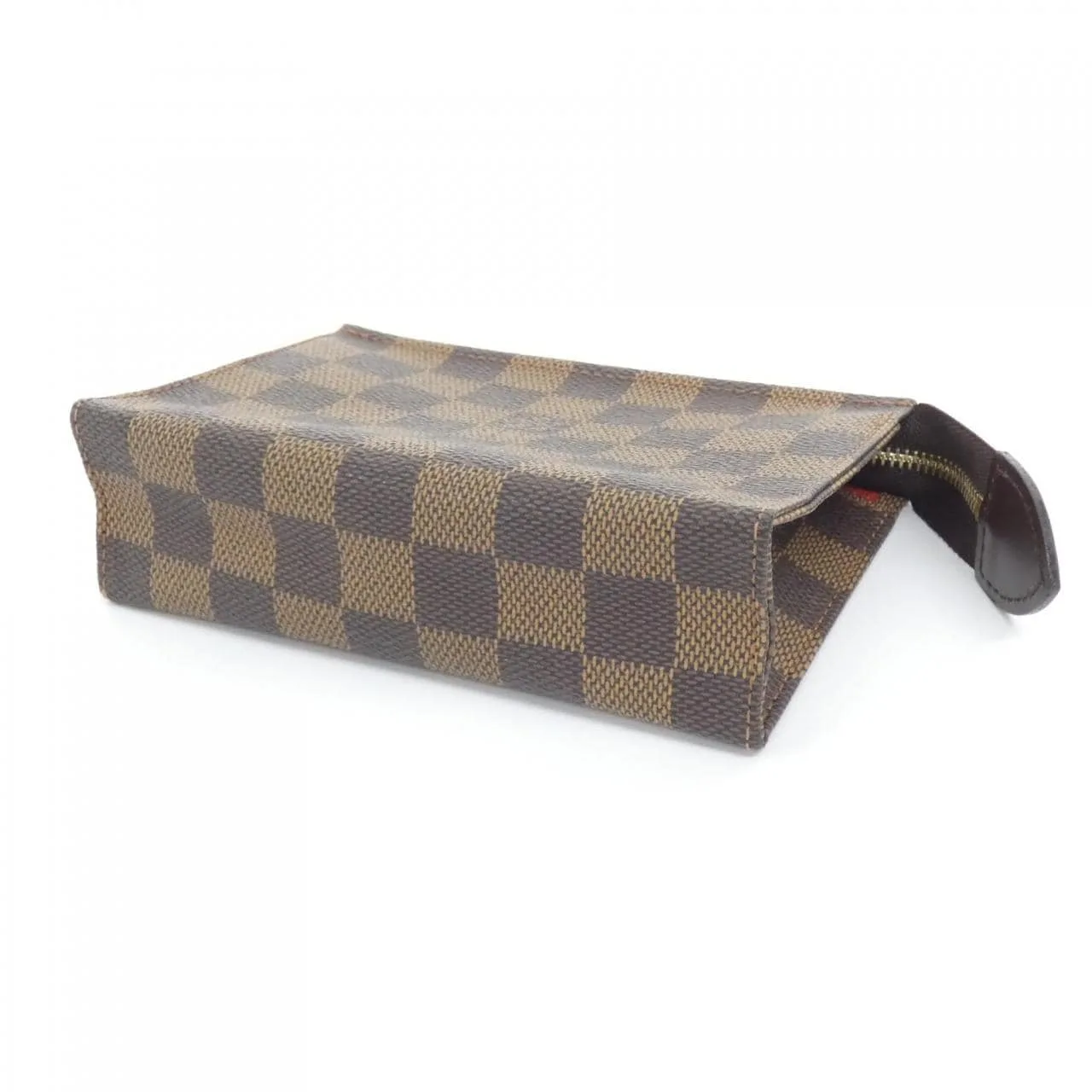 LOUIS VUITTON N47546 小袋 Damier 黑色 Damier 中古品A - 縮圖 2