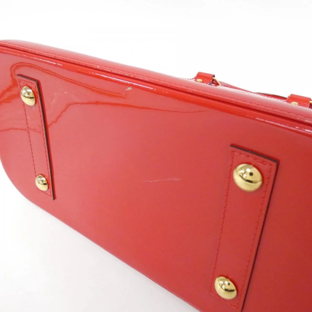 LOUIS VUITTON Alma M90169 手提包 Vernis 漆皮 黑色 Vernis 中古品A - 縮圖 3