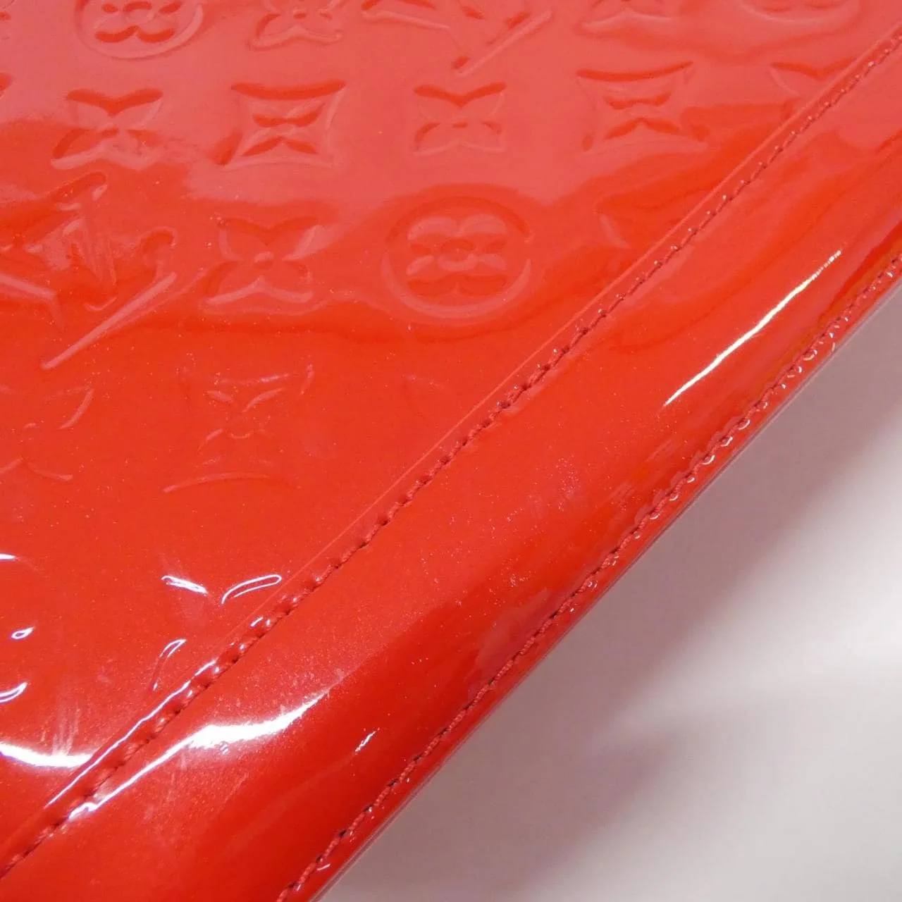 LOUIS VUITTON Alma M90169 手提包 Vernis 漆皮 黑色 Vernis 中古品A - 縮圖 5