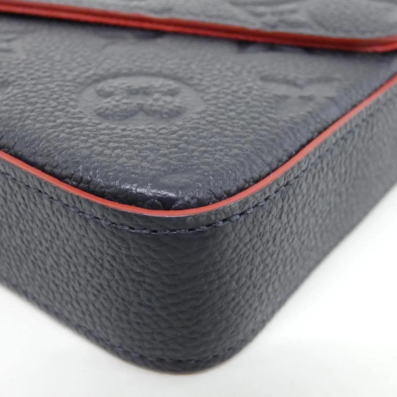 LOUIS VUITTON Pochette M64099 肩背包 Monogram Rouge Monogram 中古品A - 縮圖 3