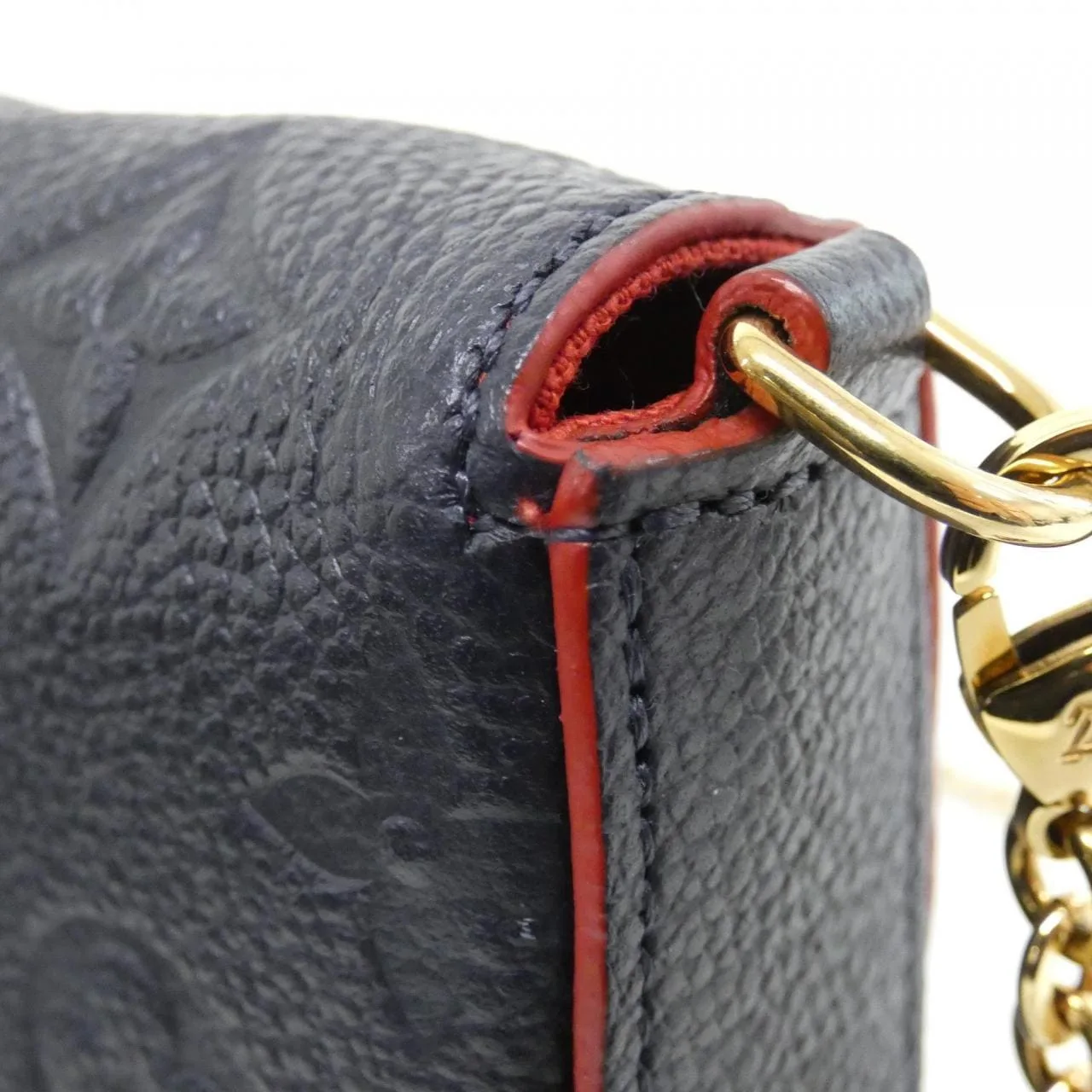 LOUIS VUITTON Pochette M64099 肩背包 Monogram Rouge Monogram 中古品A - 縮圖 5