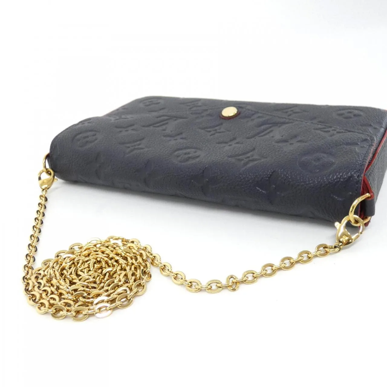LOUIS VUITTON Pochette M64099 肩背包 Monogram Rouge Monogram 中古品A - 縮圖 6