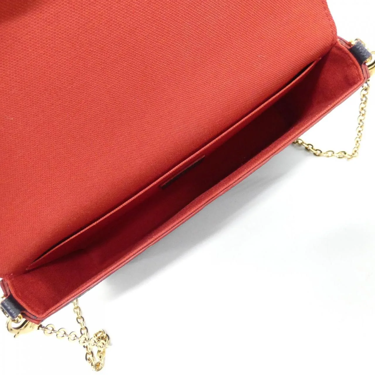 LOUIS VUITTON Pochette M64099 肩背包 Monogram Rouge Monogram 中古品A - 縮圖 8
