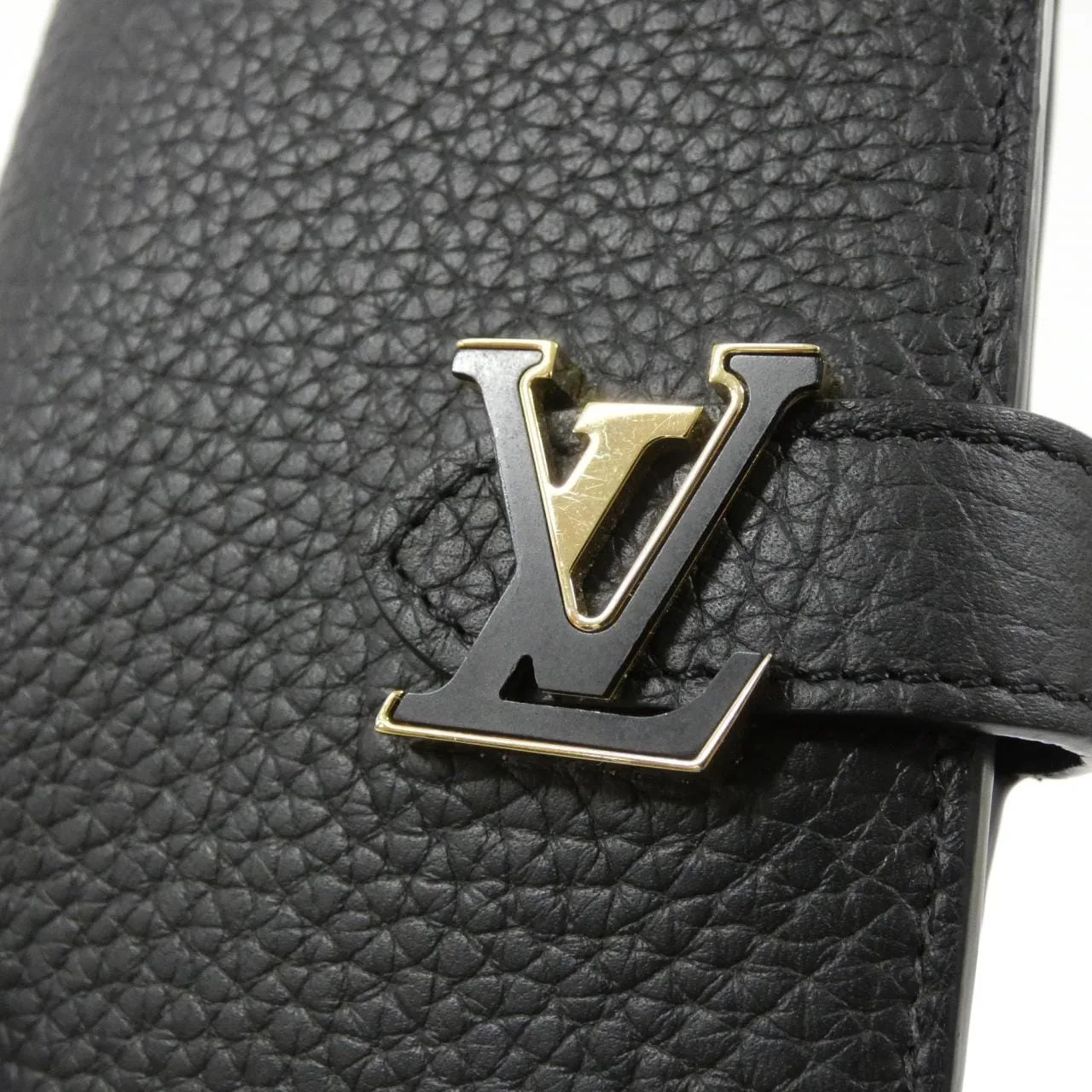 LOUIS VUITTON M81561 銀包 黑色 中古品A - 縮圖 4