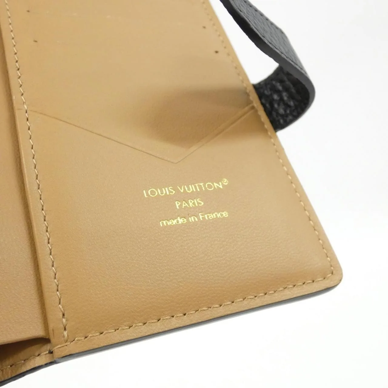 LOUIS VUITTON M81561 銀包 黑色 中古品A - 縮圖 6