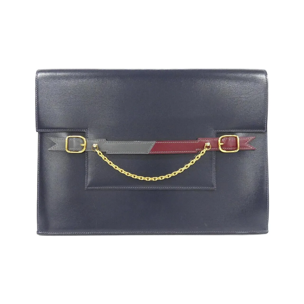 HERMES Handbag Box Calf