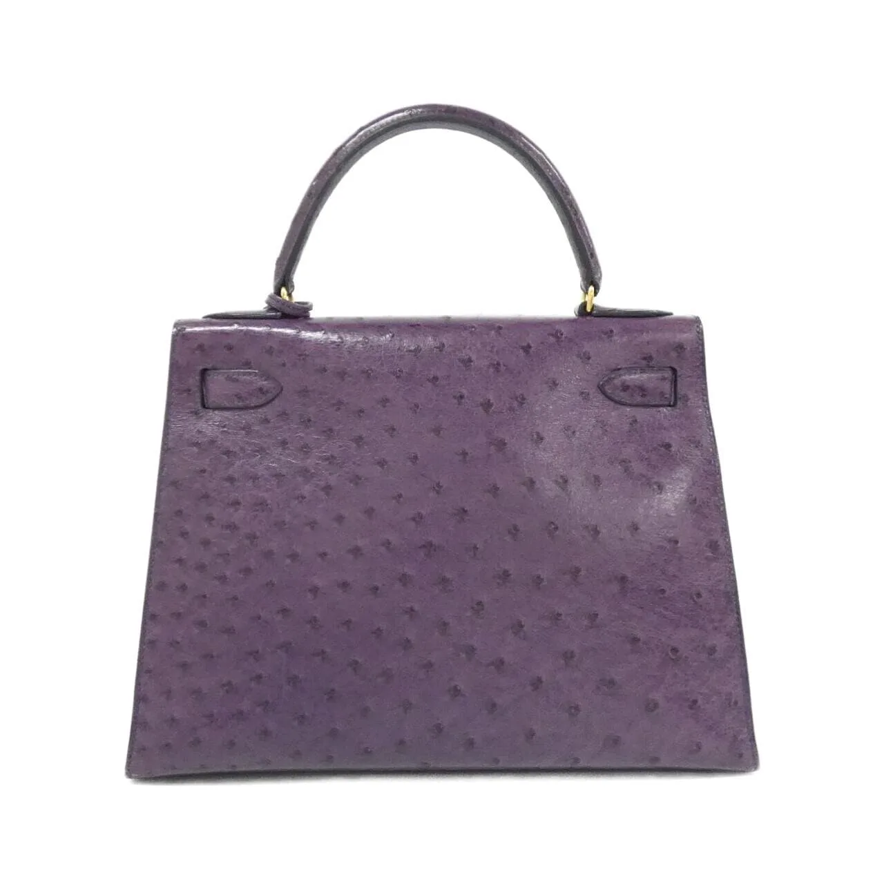 HERMES Kelly Handbag Ostrich 2
