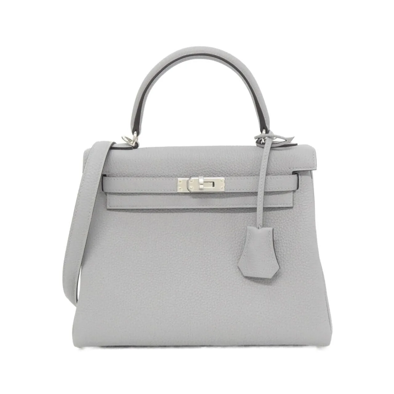HERMES Kelly 044624CK Handbag Togo