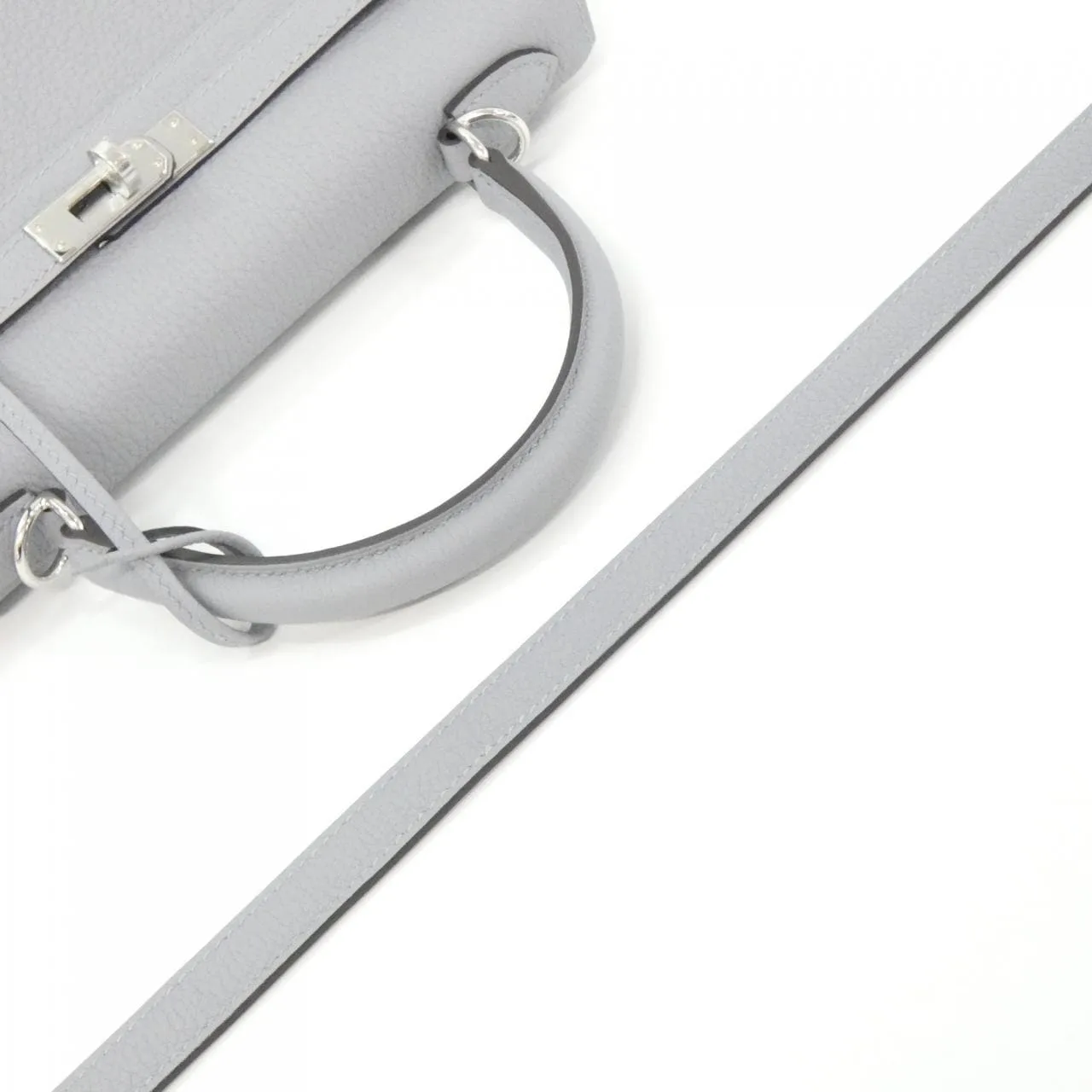 HERMES Kelly 044624CK Handbag Togo 5