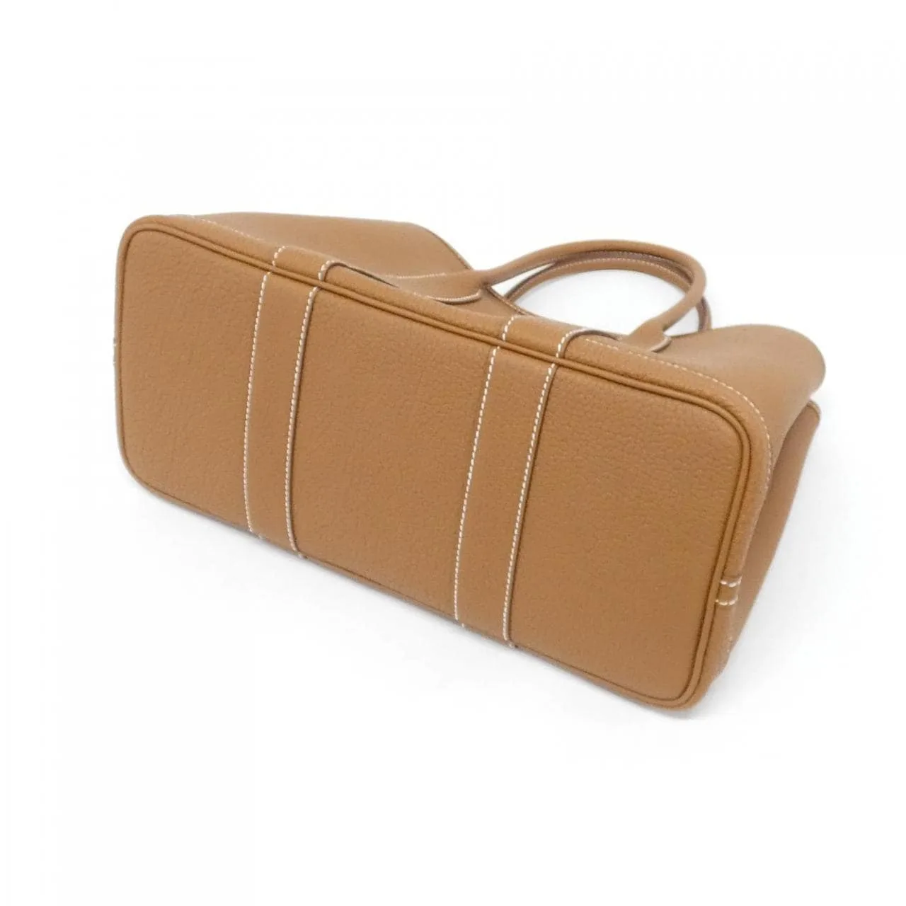 HERMES Garden Party 051568CK Tote 金色 中古品A - 縮圖 2