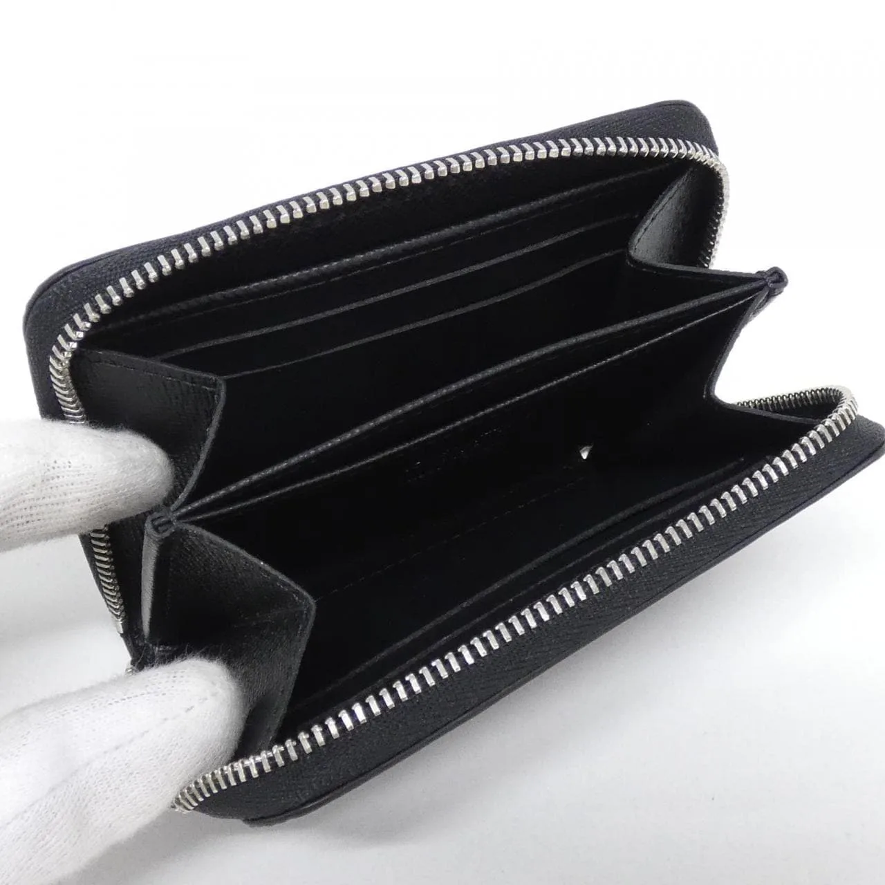LOUIS VUITTON M60152 Coin Case Epi 黑色 Epi 中古品A - 縮圖 6