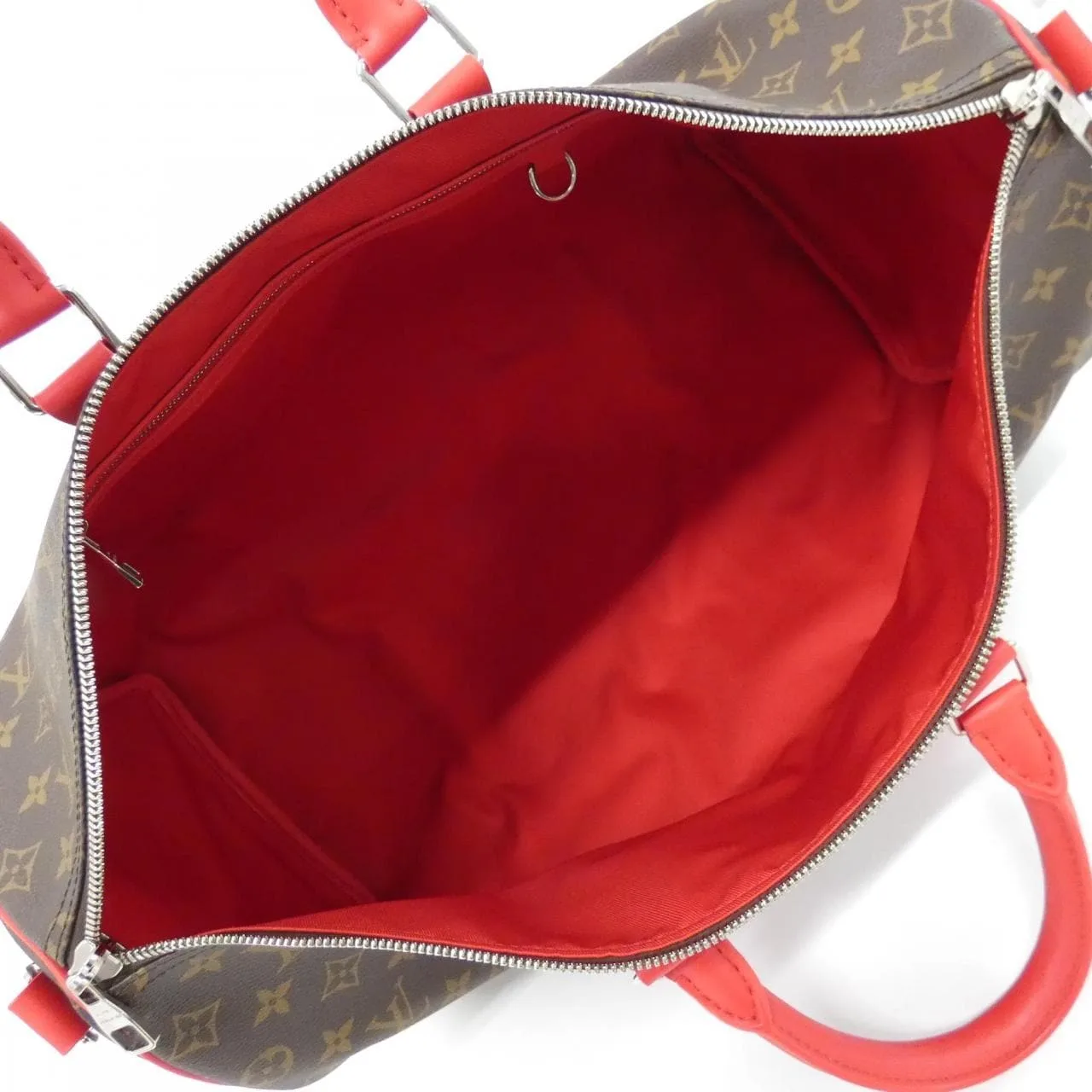 LOUIS VUITTON Keepall M44740 波士頓包 Monogram Rouge Monogram 中古品A - 縮圖 5