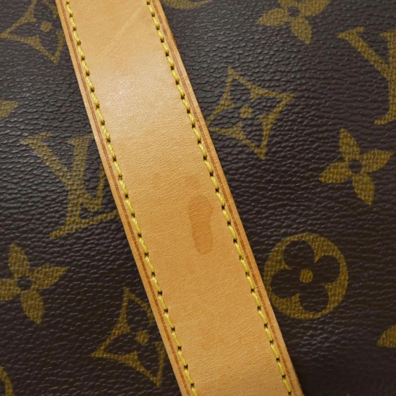 LOUIS VUITTON Keepall M41418 Boston Monogram 黑色 Monogram 中古品A - 縮圖 3