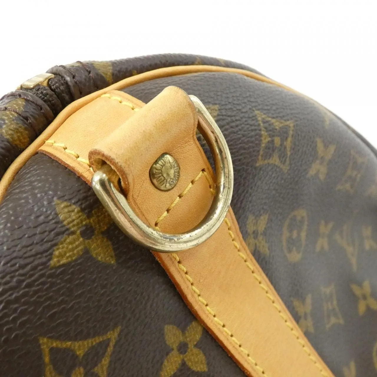 LOUIS VUITTON Keepall M41412 Boston Monogram 黑色 Monogram 中古品A - 縮圖 5