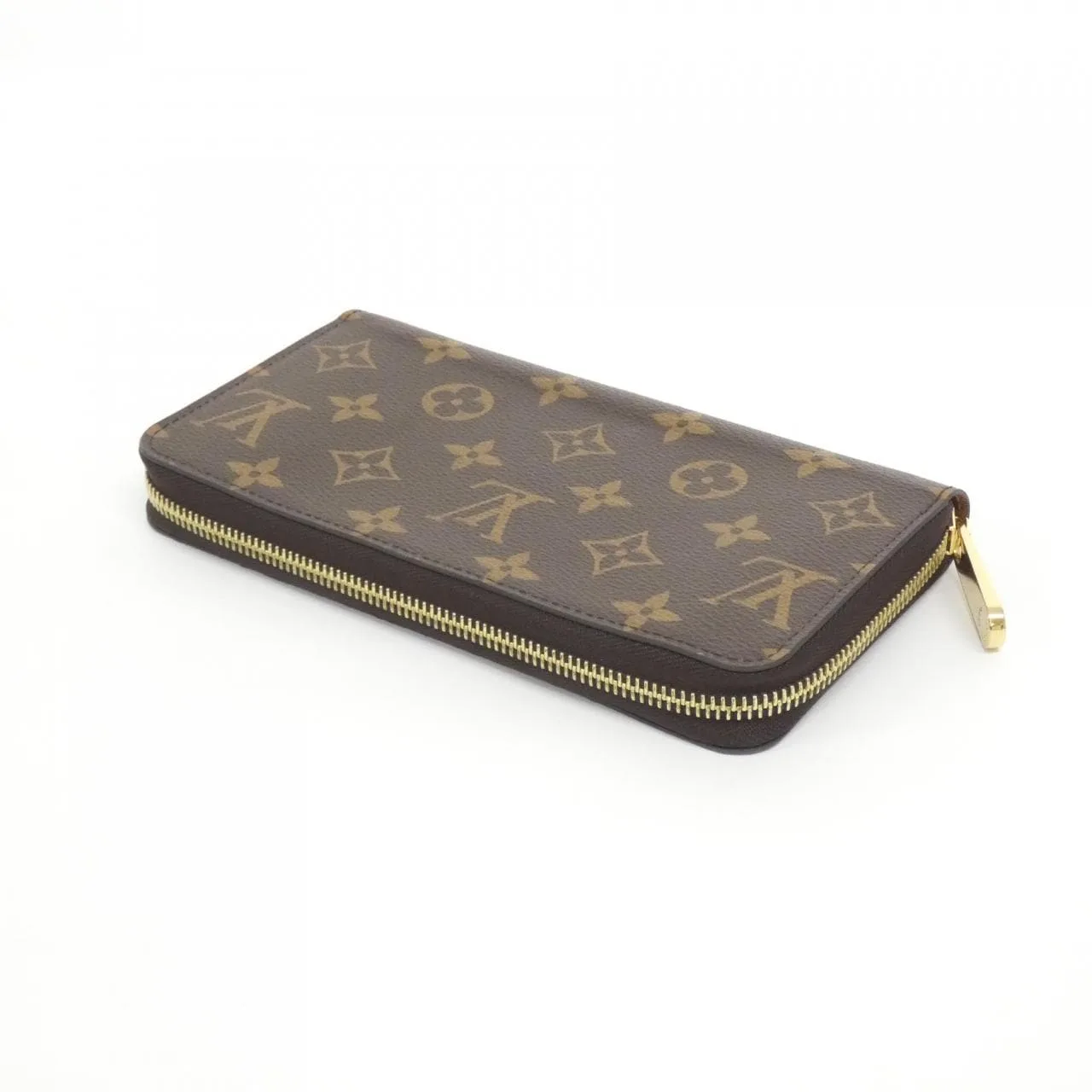 LOUIS VUITTON M42616 Wallet Monogram 黑色 Monogram 中古品A - 縮圖 2