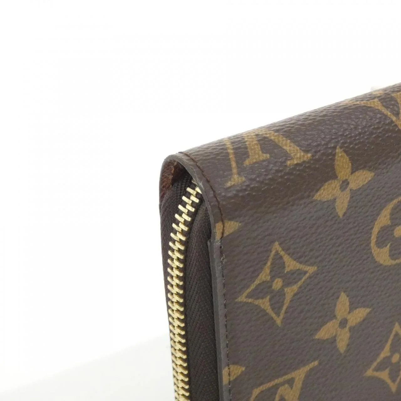 LOUIS VUITTON M42616 Wallet Monogram 黑色 Monogram 中古品A - 縮圖 3