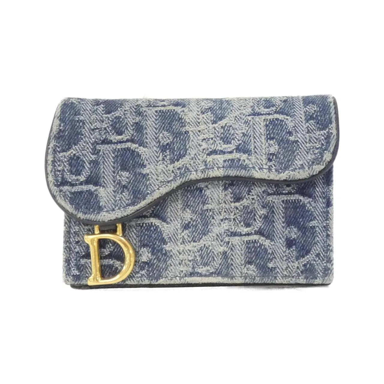 DIOR Saddle S5611CDCE 卡片套 牛仔布