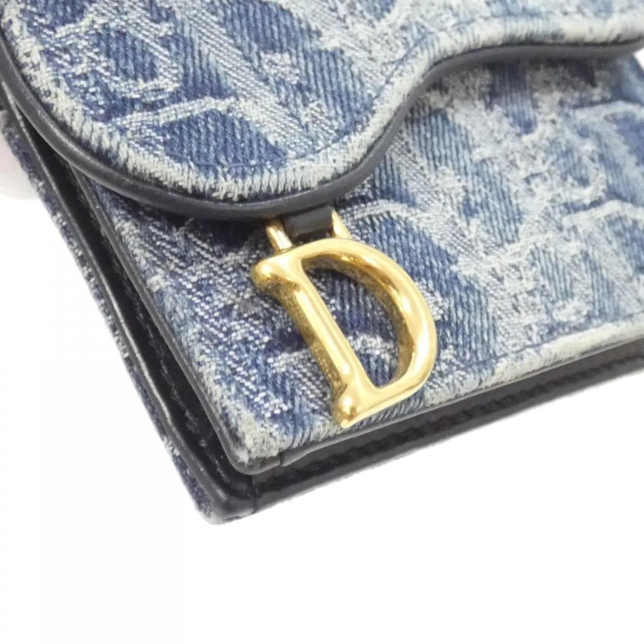 DIOR Saddle S5611CDCE 卡片套 牛仔布 4