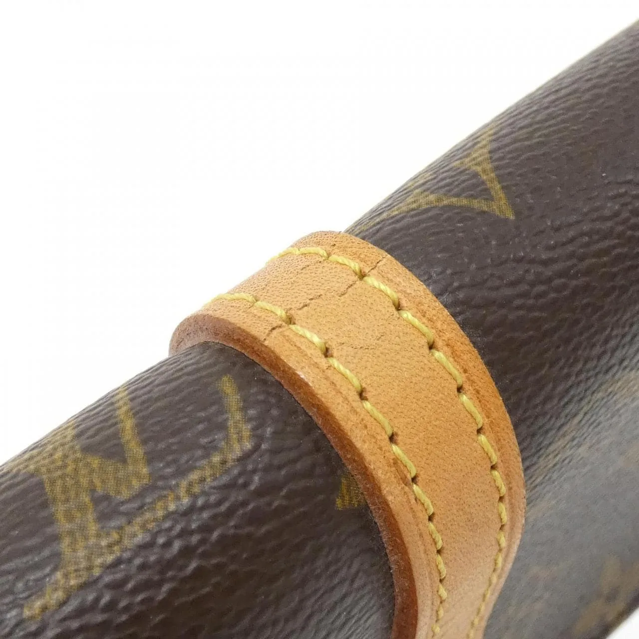 LOUIS VUITTON Pochette M51159 Belt Monogram 黑色 Monogram 中古品A - 縮圖 4