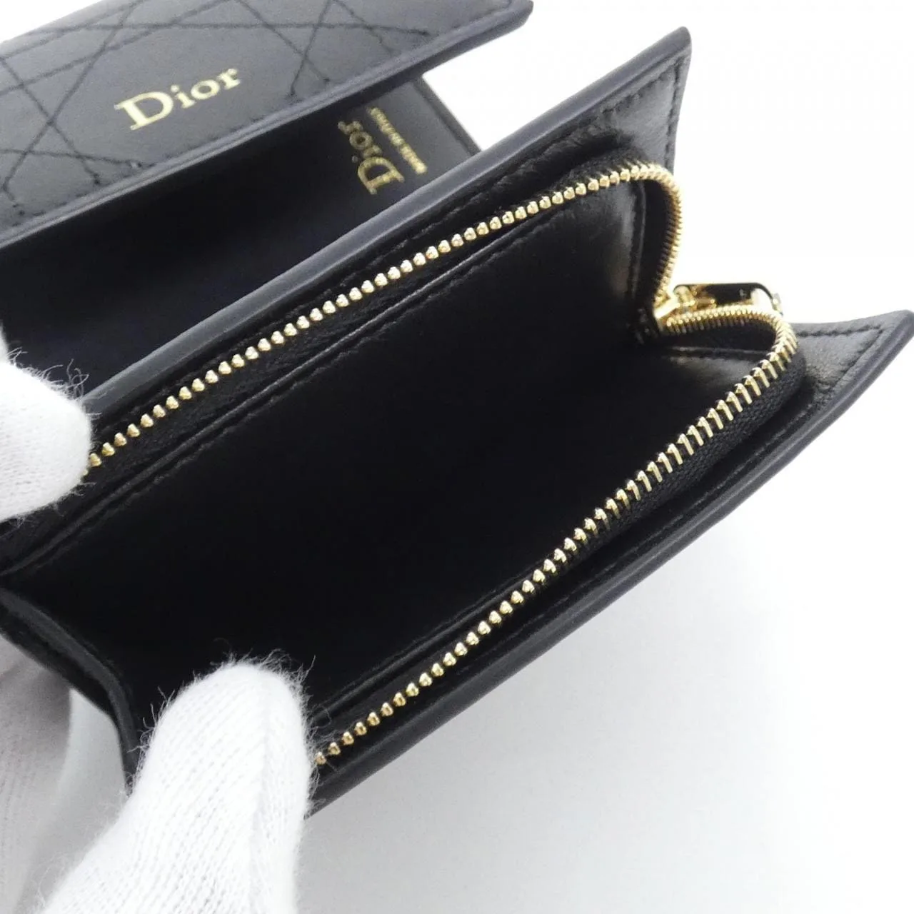 DIOR S4604OSQM 銀包 羊皮 4
