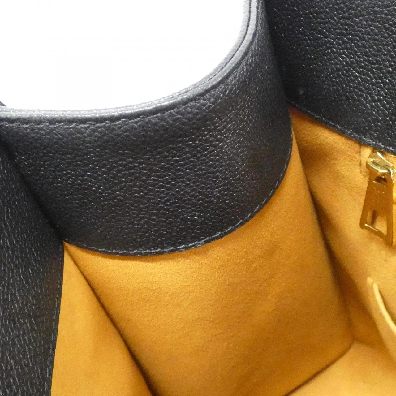 LOUIS VUITTON OnTheGo M45595 Handbag Monogram 黑色 Monogram 中古品A - 縮圖 10