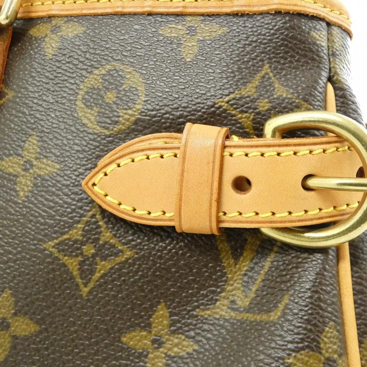 LOUIS VUITTON M51154 Handbag Monogram 黑色 Monogram 中古品A - 縮圖 5