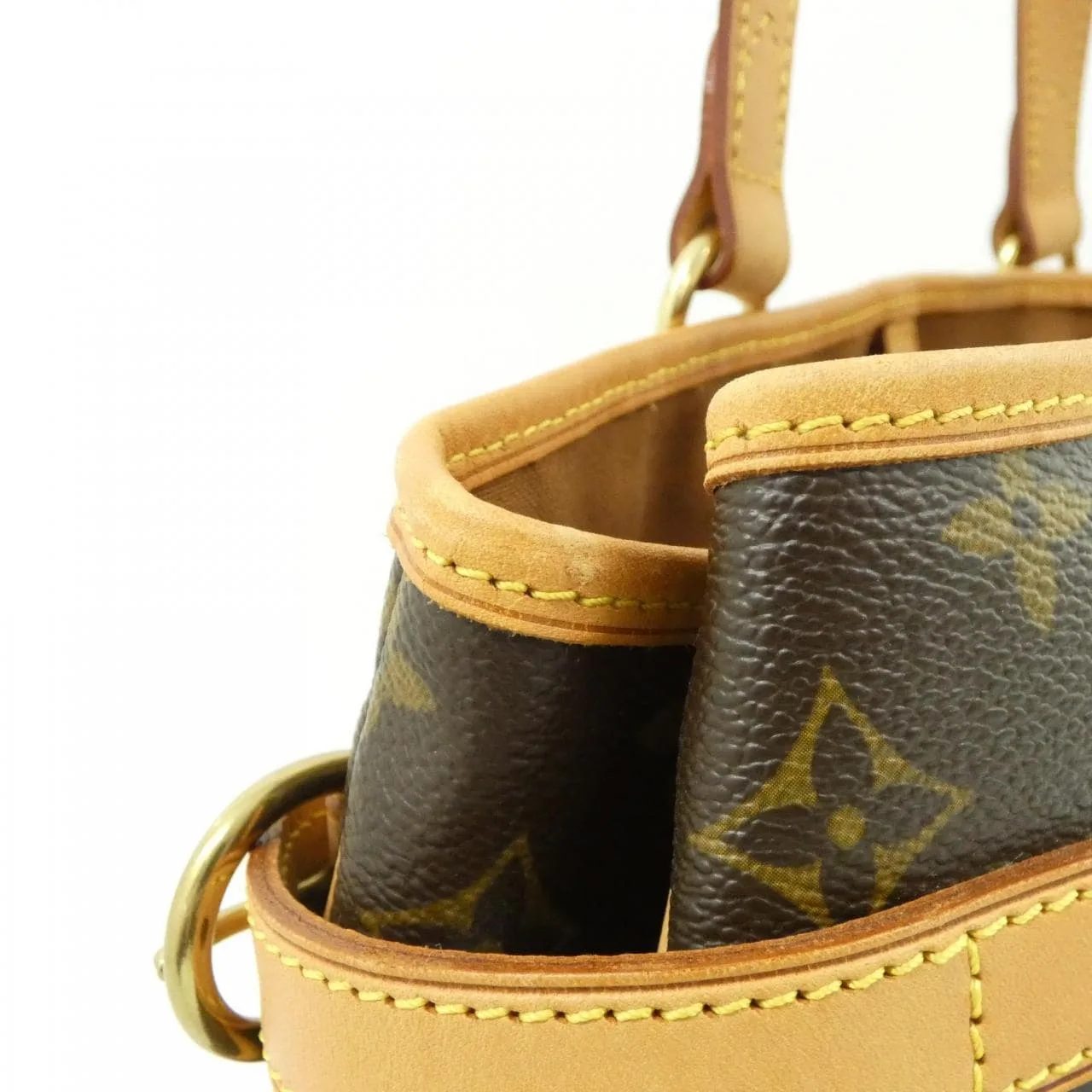 LOUIS VUITTON M51154 Handbag Monogram 黑色 Monogram 中古品A - 縮圖 6