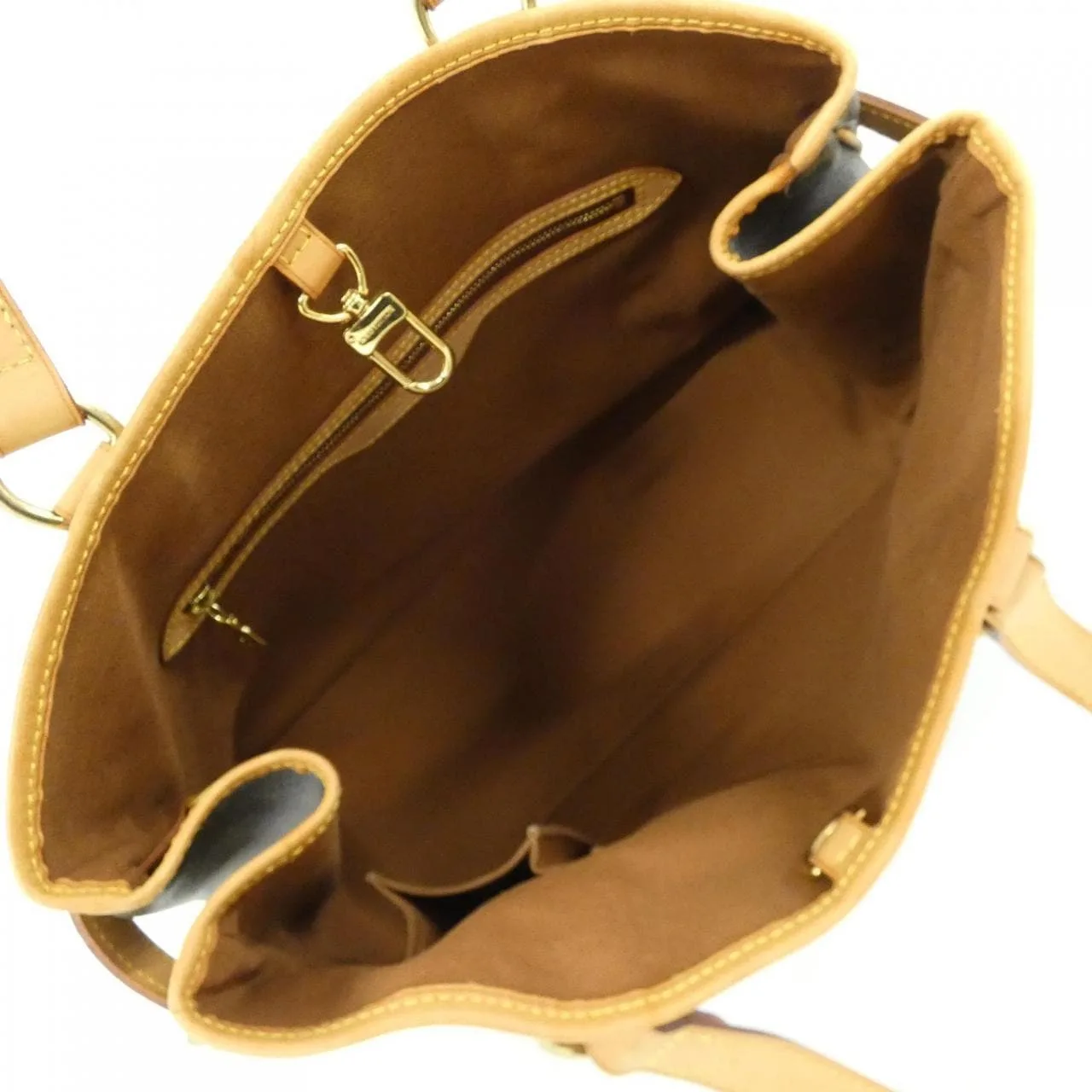 LOUIS VUITTON M51154 Handbag Monogram 黑色 Monogram 中古品A - 縮圖 9