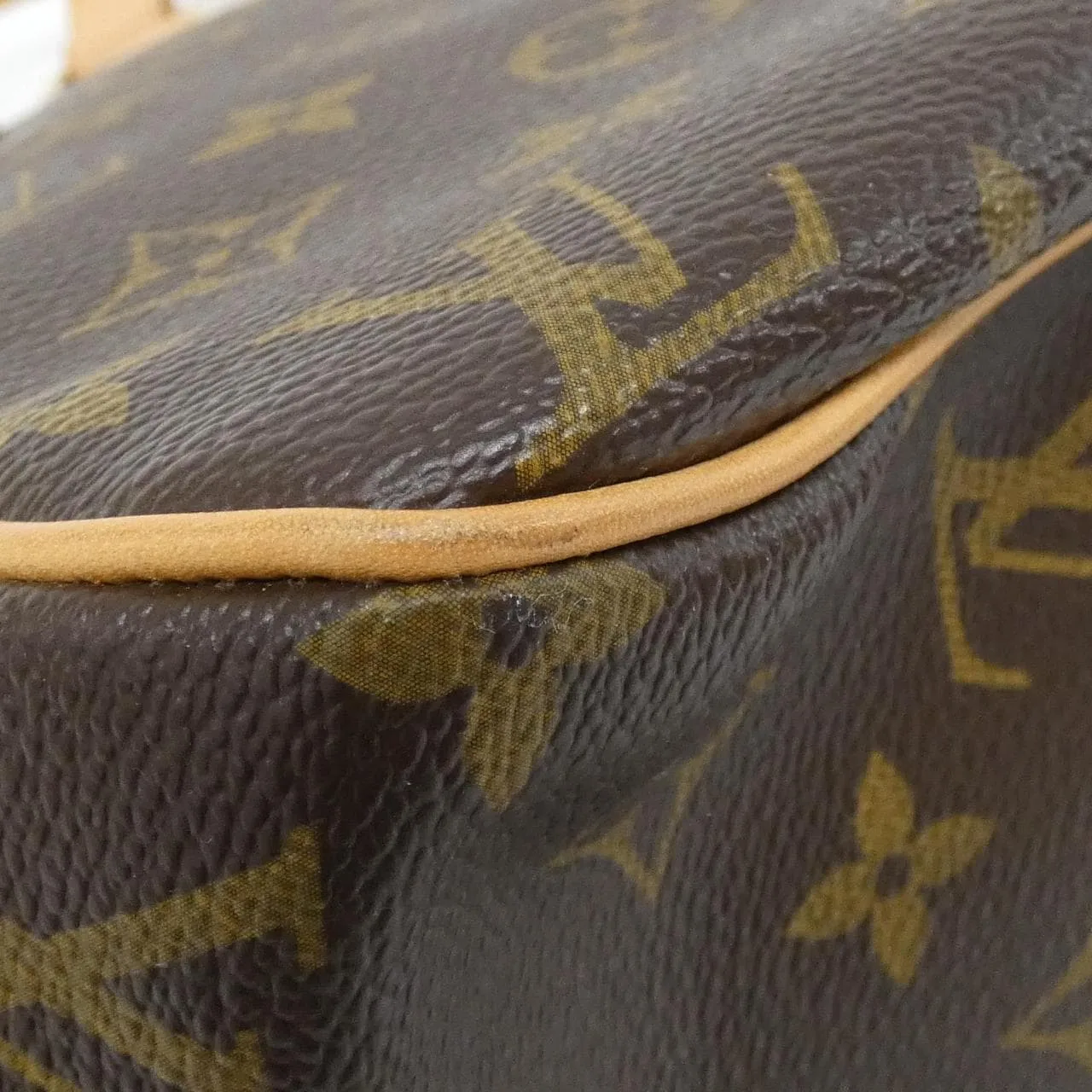 LOUIS VUITTON M51154 Handbag Monogram 黑色 Monogram 中古品A - 縮圖 3