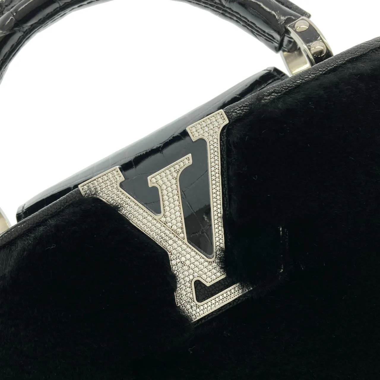 LOUIS VUITTON Capucines N83880 手提包 皮革 4