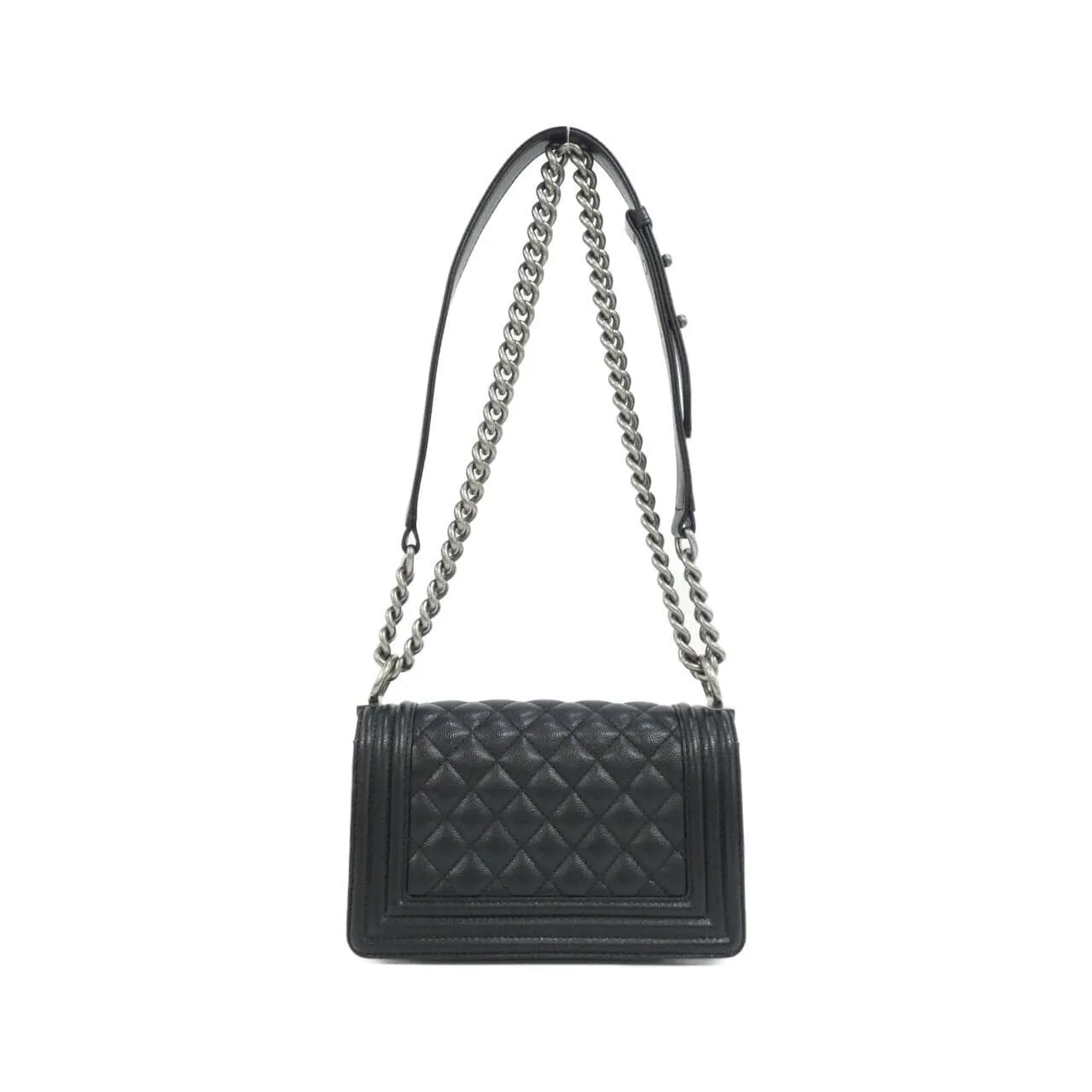 CHANEL Boy Chanel 67085 Shoulder Grained Calfskin 2