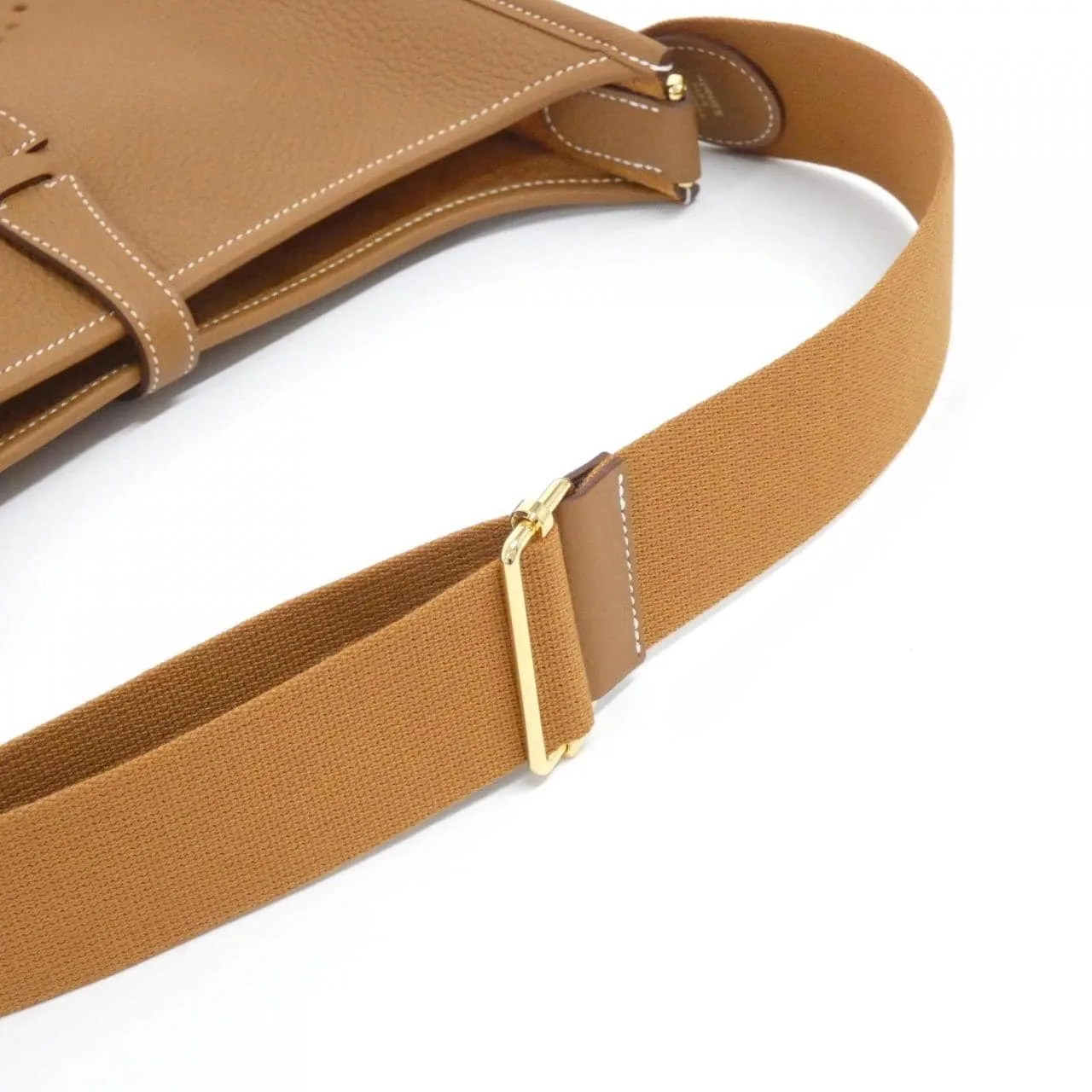 HERMES Evelyne 056277CC Shoulder Clemence Gold Clemence Leather Unused - Thumbnail 4