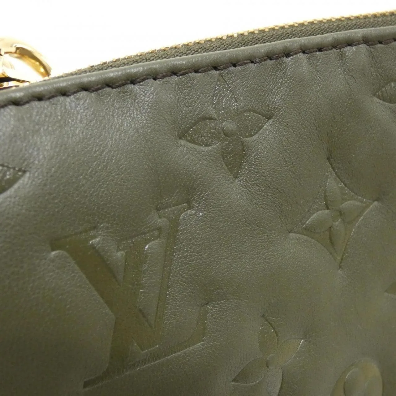 LOUIS VUITTON M57782 肩背包 羊皮 黑色 羊皮 中古品A - 縮圖 3