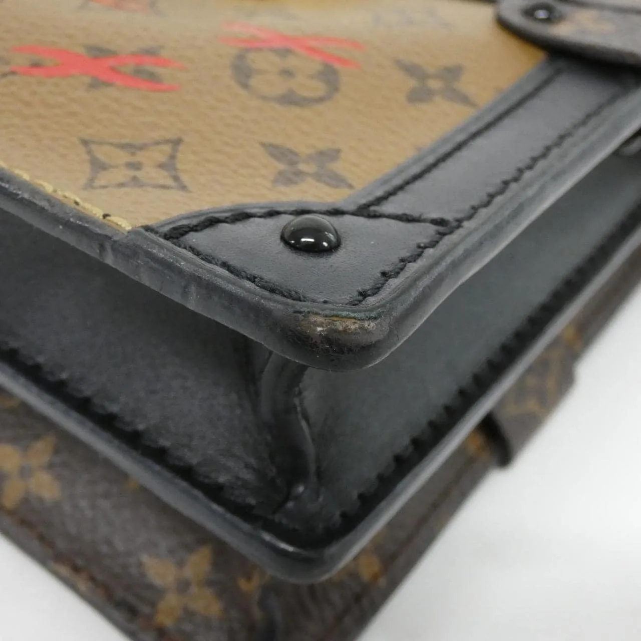 LOUIS VUITTON M43596 Shoulder Monogram 黑色 Monogram 中古品B - 縮圖 2