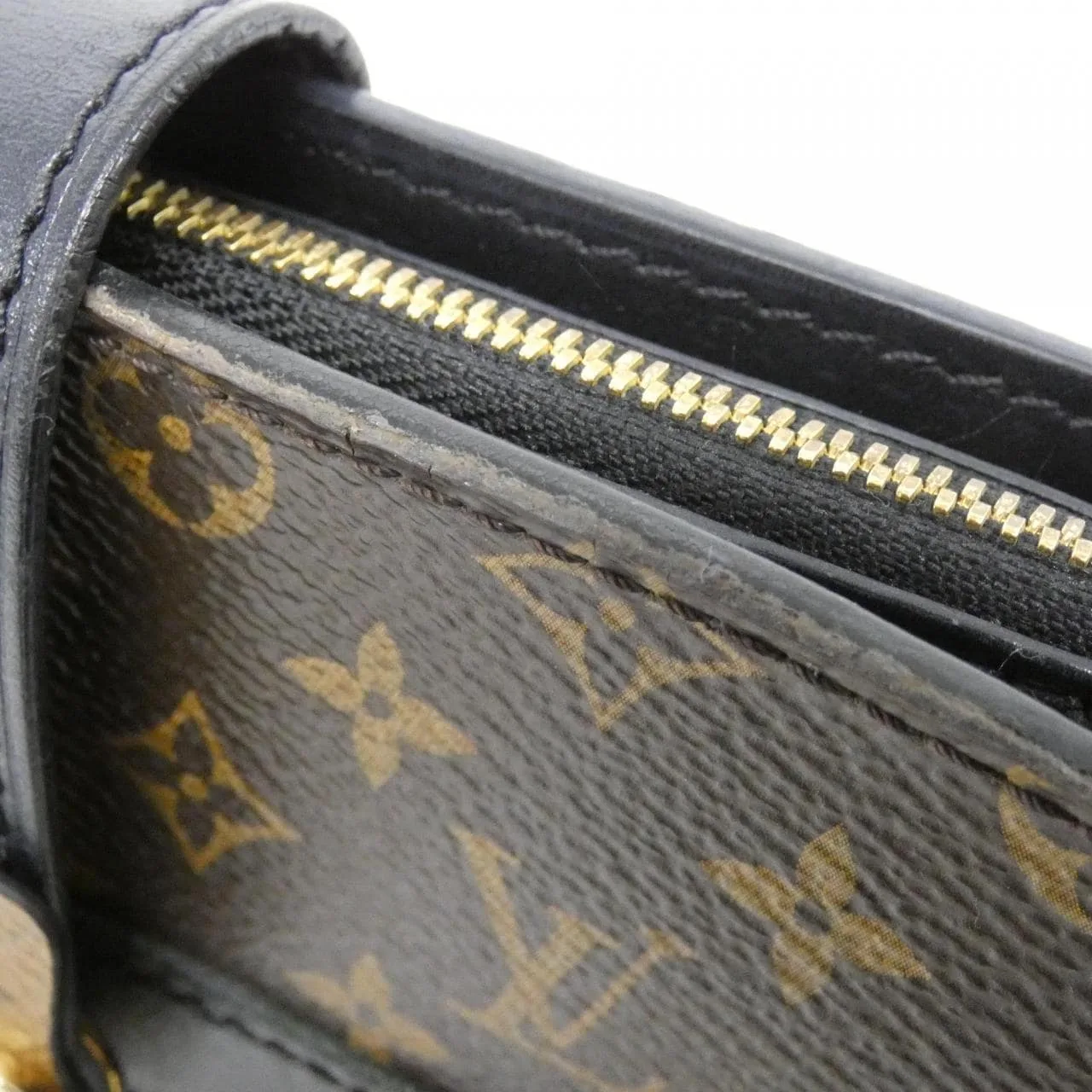 LOUIS VUITTON M43596 Shoulder Monogram 黑色 Monogram 中古品B - 縮圖 4