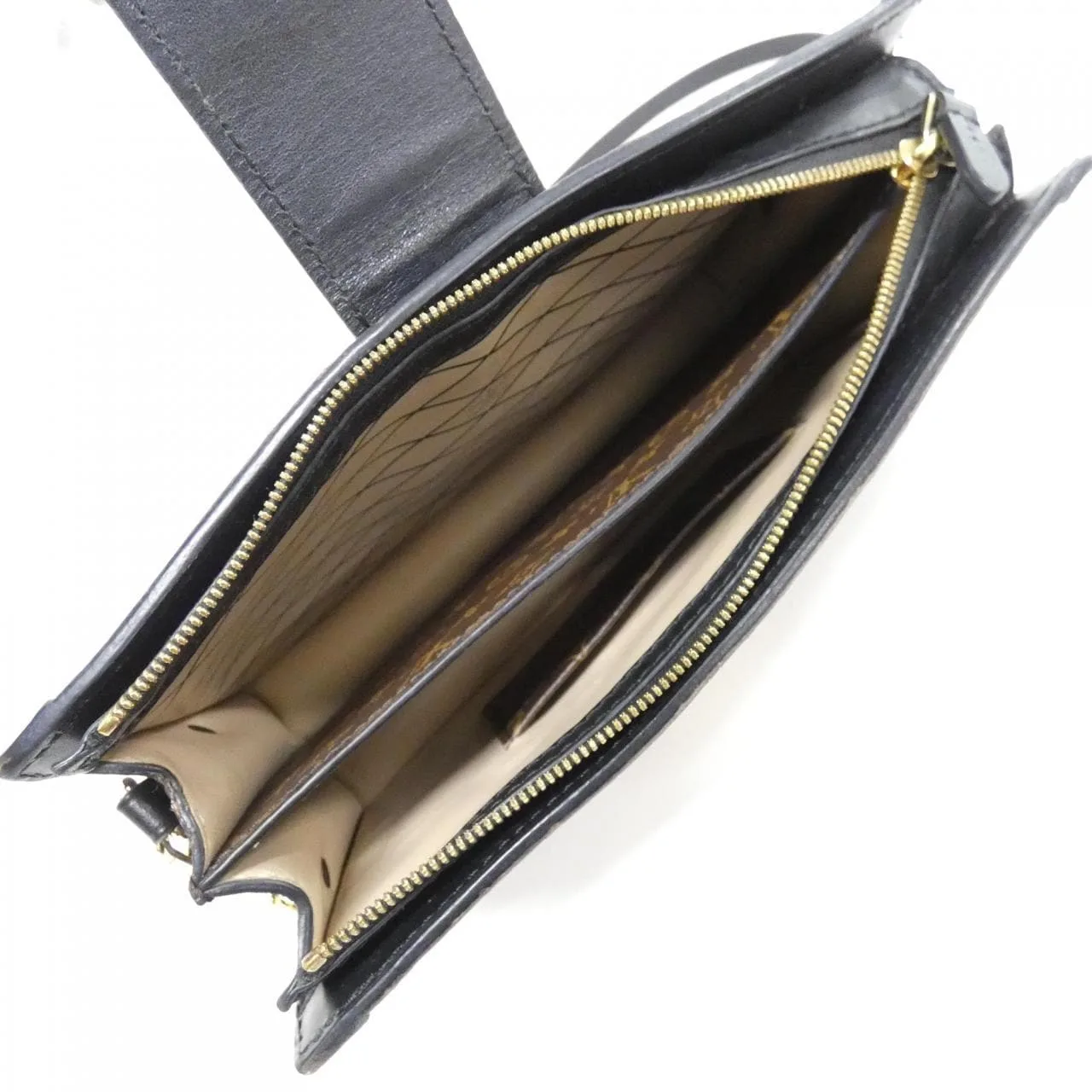 LOUIS VUITTON M43596 Shoulder Monogram 黑色 Monogram 中古品B - 縮圖 7