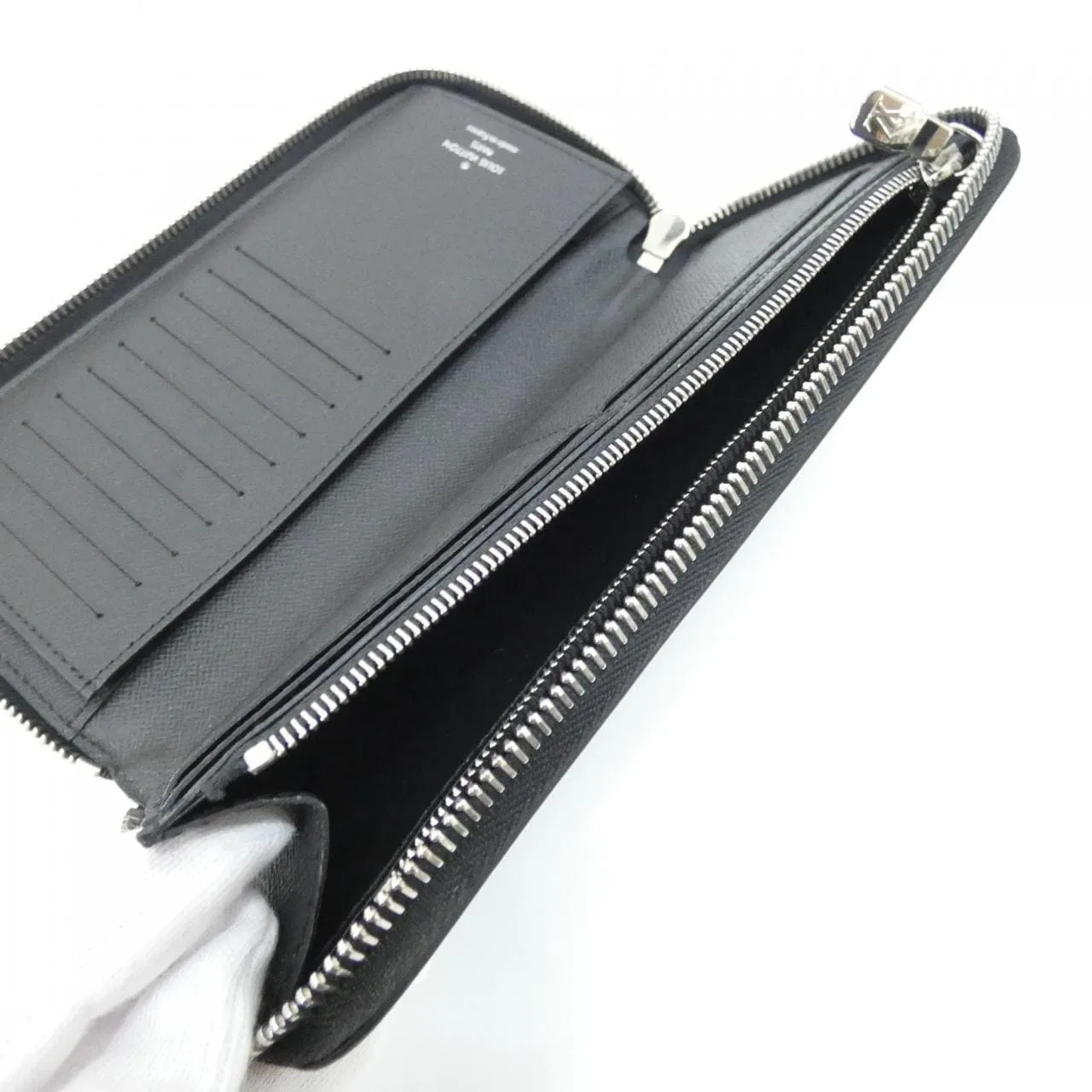 LOUIS VUITTON M60965 銀包 Epi 黑色 Epi 中古品A - 縮圖 8