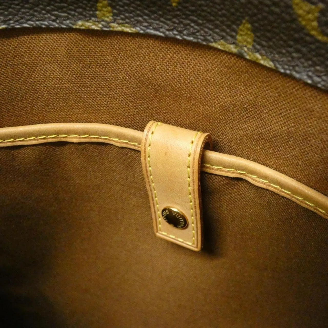 LOUIS VUITTON M51170 手提包 Monogram 黑色 Monogram 中古品A - 縮圖 10
