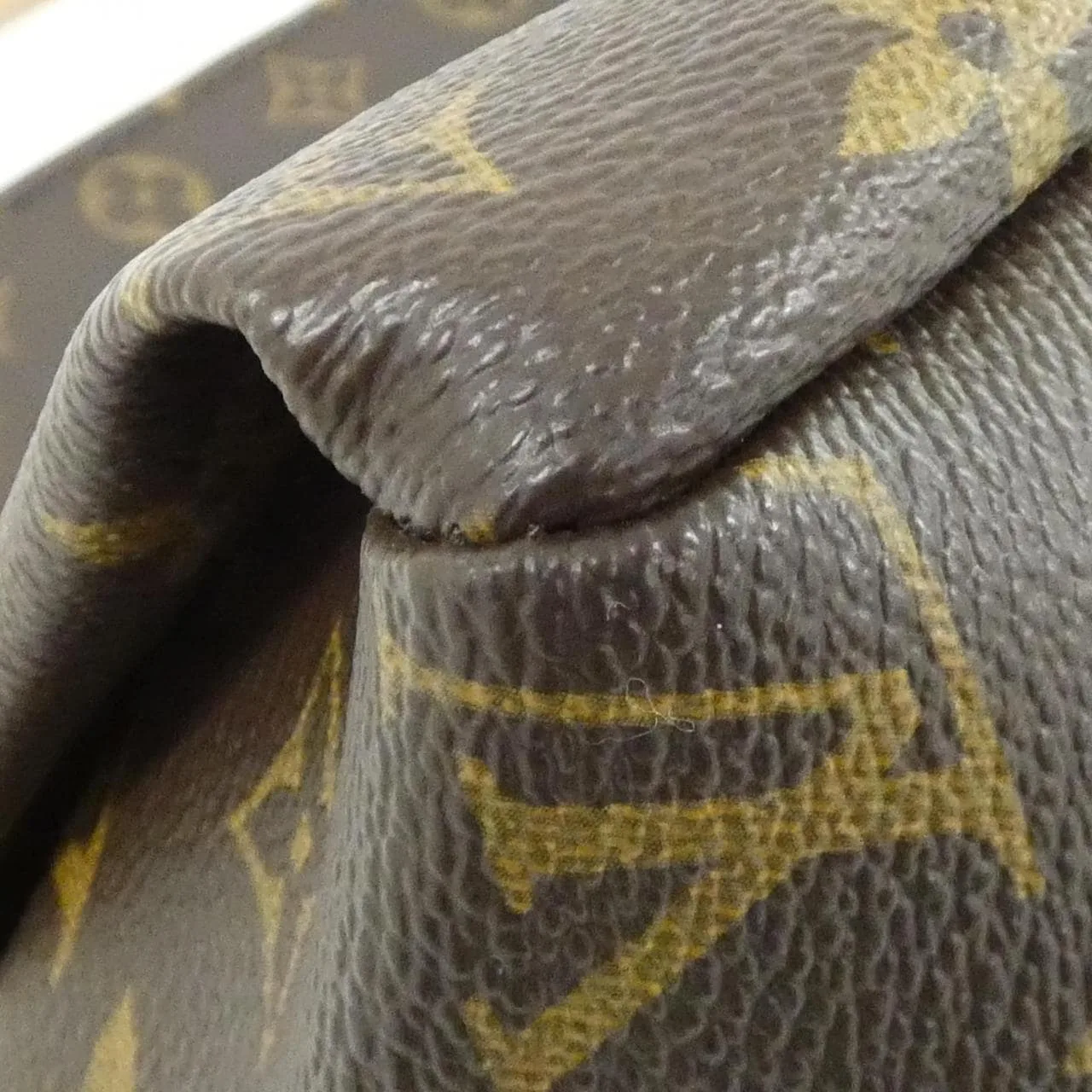 LOUIS VUITTON M40249 Shoulder Monogram 黑色 Monogram 中古品A - 縮圖 2