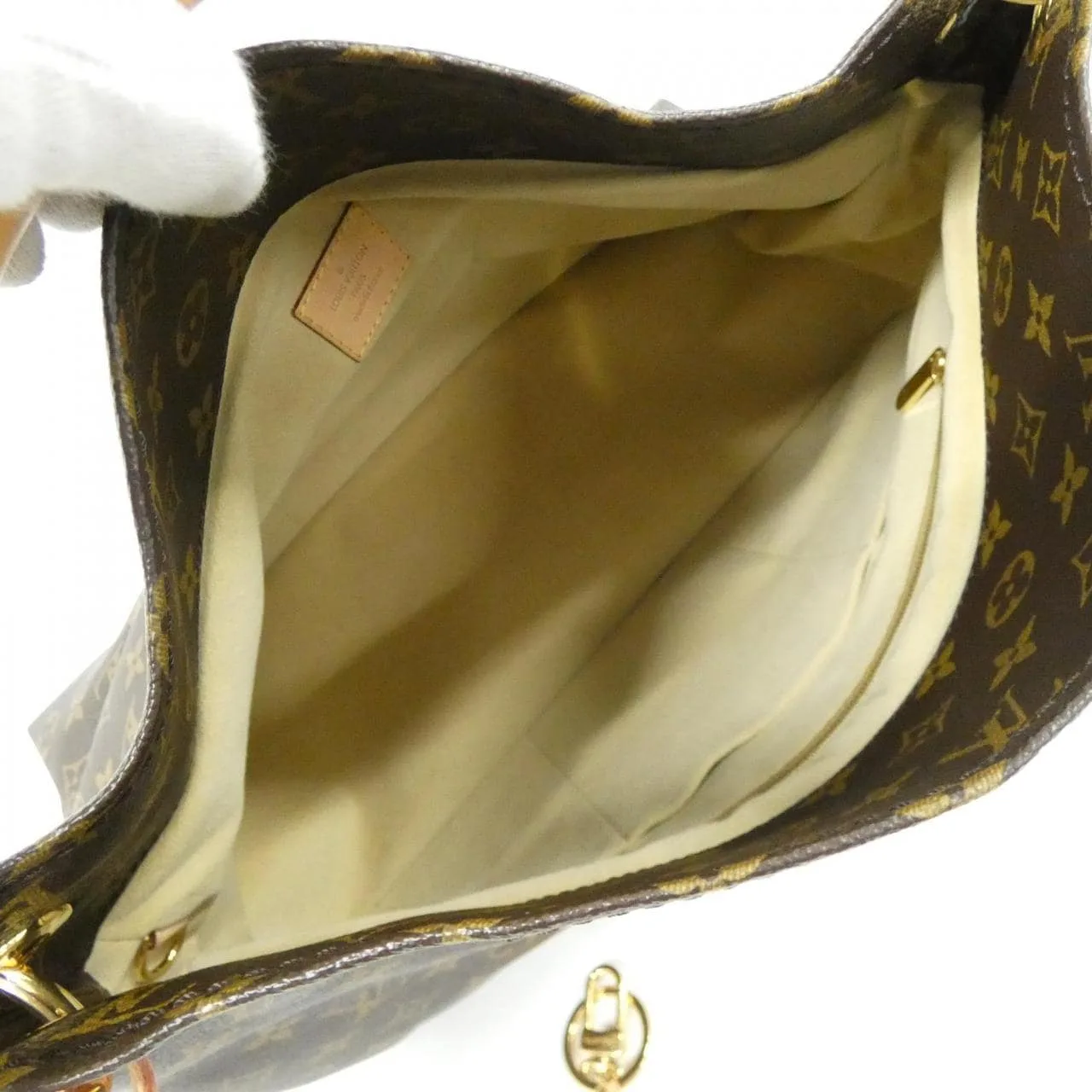 LOUIS VUITTON M40249 Shoulder Monogram 黑色 Monogram 中古品A - 縮圖 6